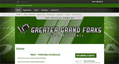 Desktop Screenshot of gfyouthfootball.com