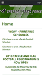 Mobile Screenshot of gfyouthfootball.com